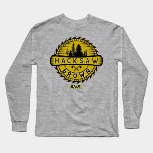 Hacksaw Brown Long Sleeve T-Shirt